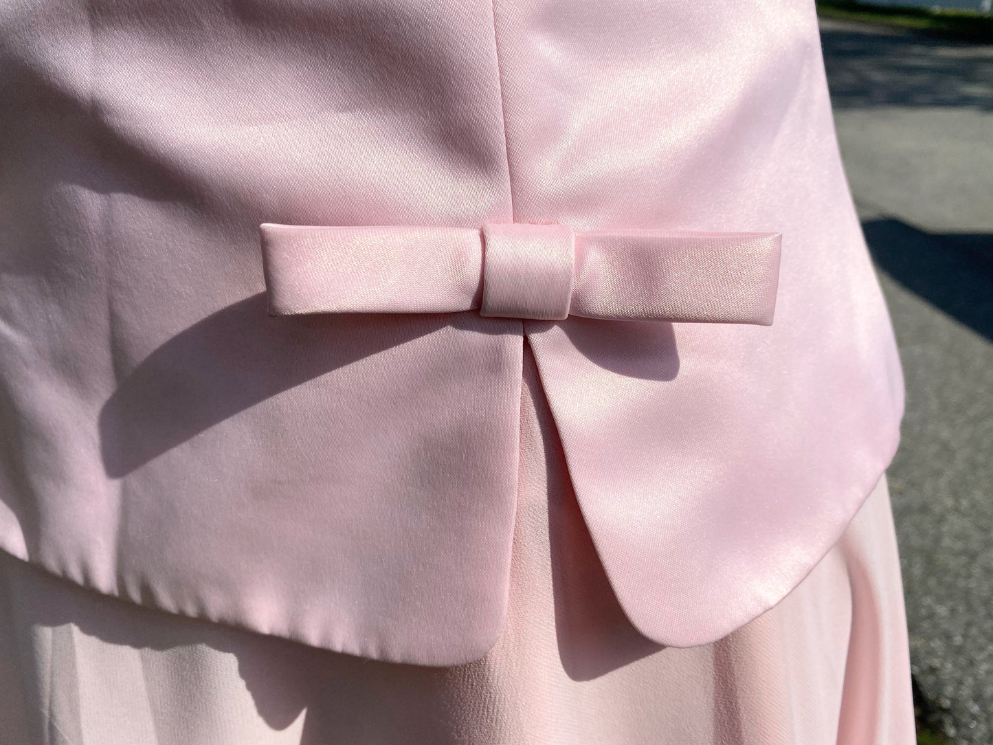 1960 Vintage Pink Gown