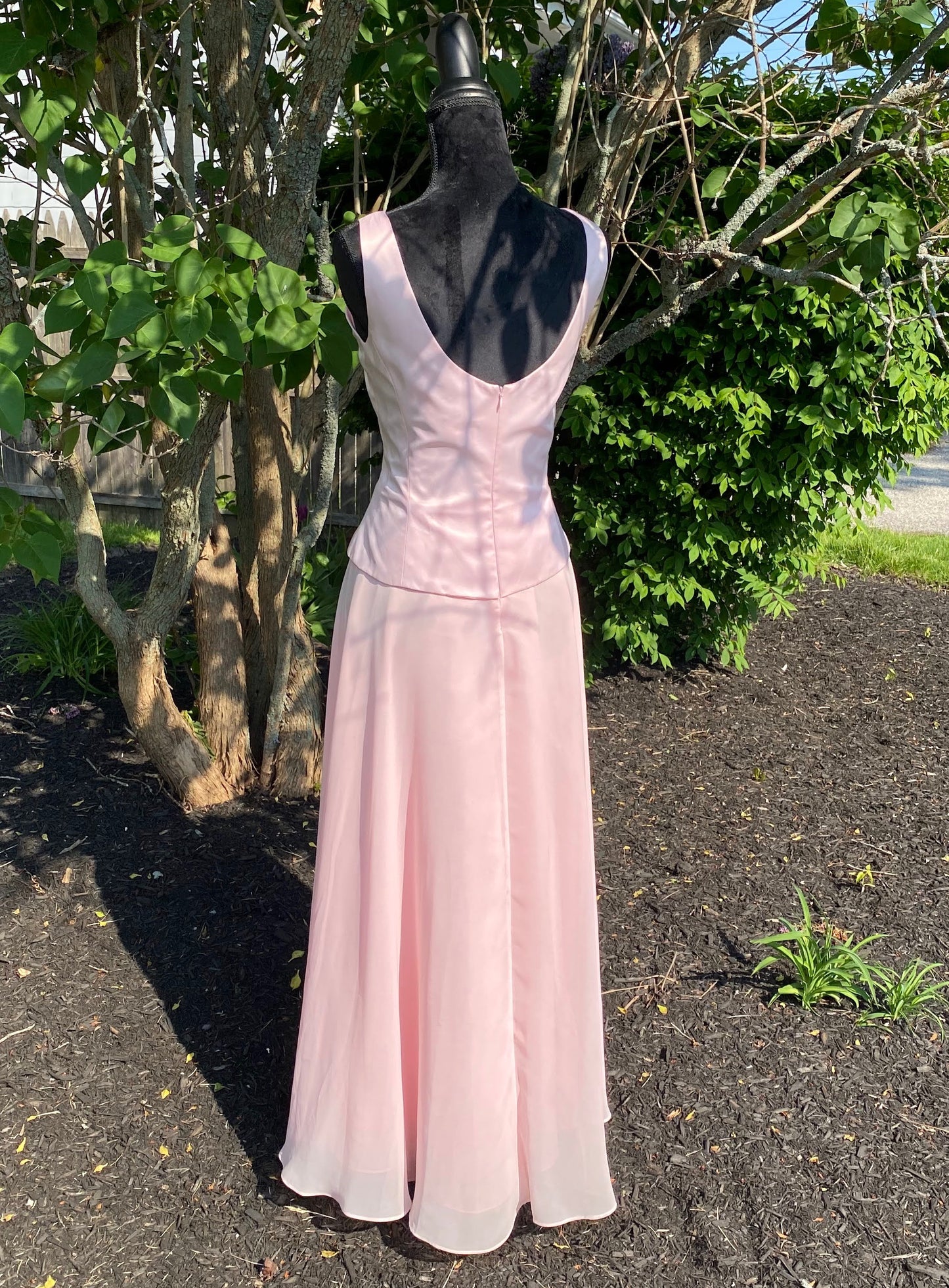 1960 Vintage Pink Gown