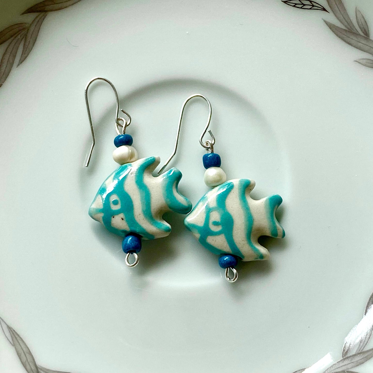Moorish Idol Fish Earrings