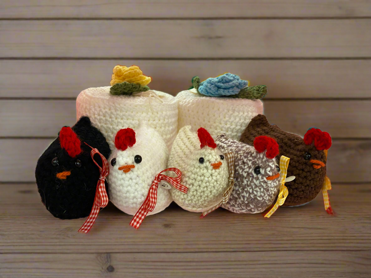 Crochet Chickens