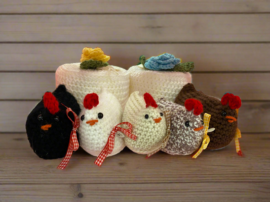 Crochet Chickens