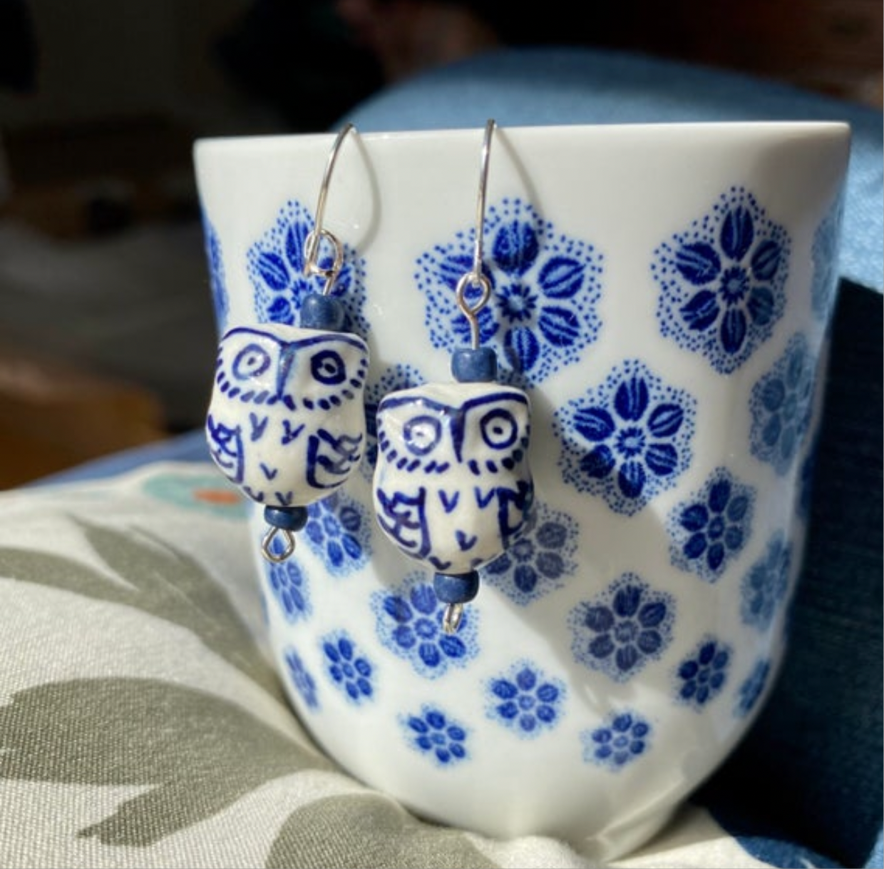 Boho Owl Earrings