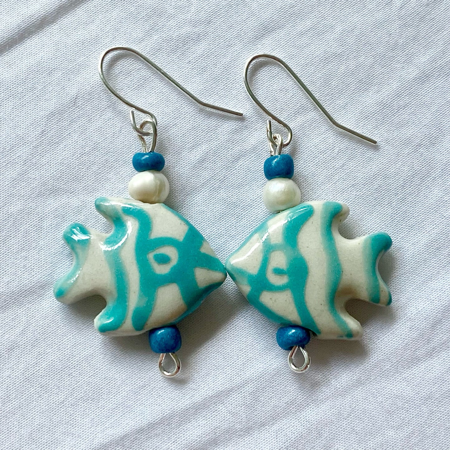 Moorish Idol Fish Earrings