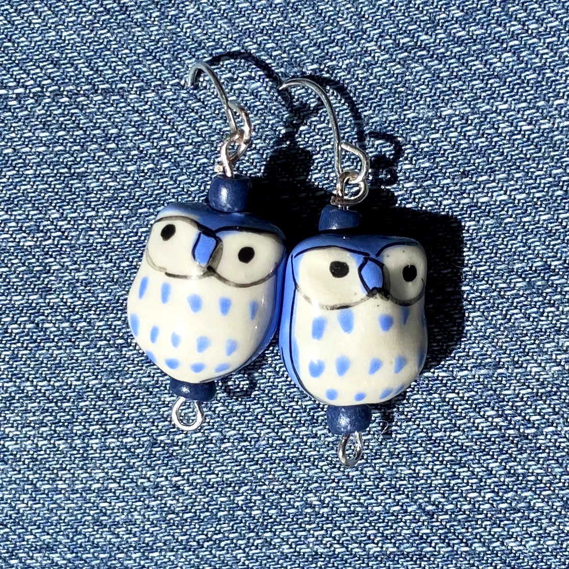 Boho Owl Earrings