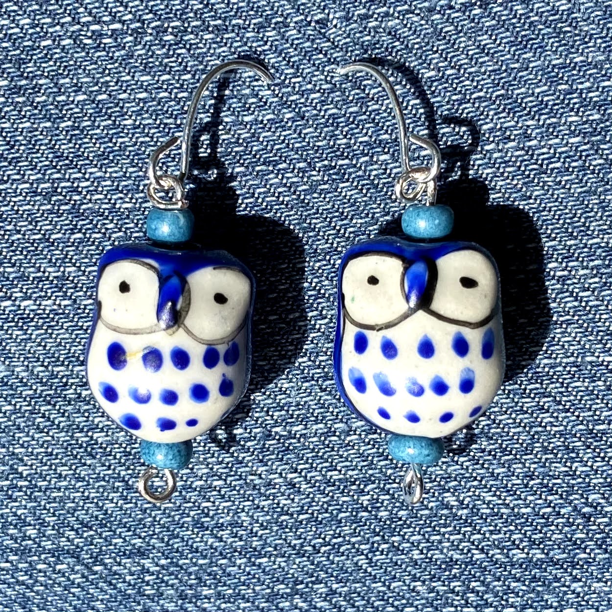Boho Owl Earrings