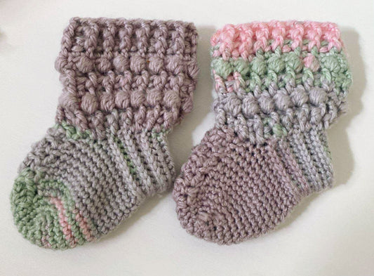 Heirloom Crochet Baby Socks